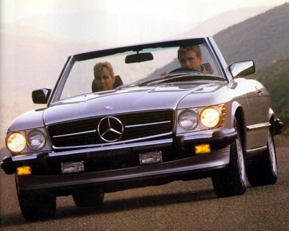 Mercedes Slc 1980. The series comprised SL and