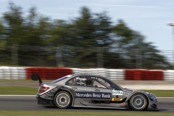 Bruno Spengler (Mercedes-Benz Bank AMG C-Class) second (1:24.212): “I am 