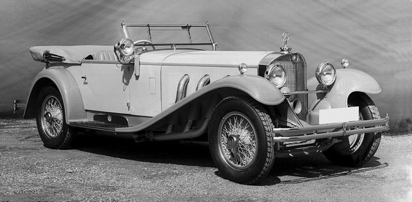 Mercedes-Benz Typ SS, 27/170/225 PS, Tourenwagen, Bauzeit: 1928 bis 1934.