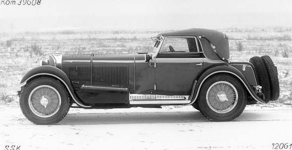 Mercedes-Benz Typ SSK, Cabriolet A, Bauzeit: 1928 bis1932.