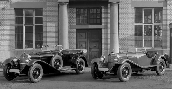 Mercedes-Benz Typ SSK, 27/170/225 PS, Sportwagen, Baujahr: 1928 bis 1930.