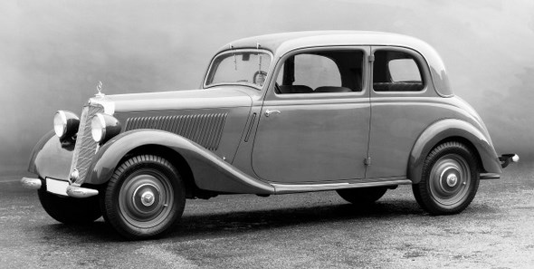 Mercedes-Benz Typ 170 V, 38PS, Limousine, Bauzeit: 1936 - 1942.