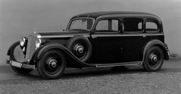 Mercedes-Benz Typ 320, 78 PS, Pullman-Limousine, Bauzeit: 1937 bis 1942.
