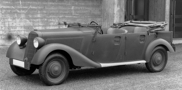 Mercedes-Benz Typ 170 V, 38PS, Kübelsitzwagen, Bauzeit: 1936 - 1942.
