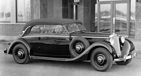 Mercedes-Benz Typ 320, 78 PS, Cabriolet B, Bauzeit: 1937 bis 1942.