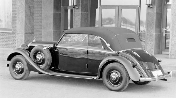 Mercedes-Benz Typ 320, 78 PS, Cabriolet B, Bauzeit: 1937 bis 1942.