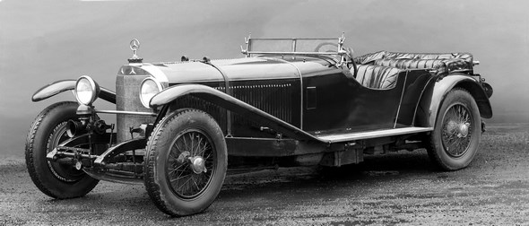 Mercedes-Benz Typ S, 26/120/180 PS, Sport-Viersitzer, Bauzeit: 1926 bis 1930.