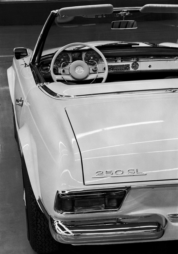 Armaturen, Mercedes-Benz Typ 250 SL, 1966 - 1968.