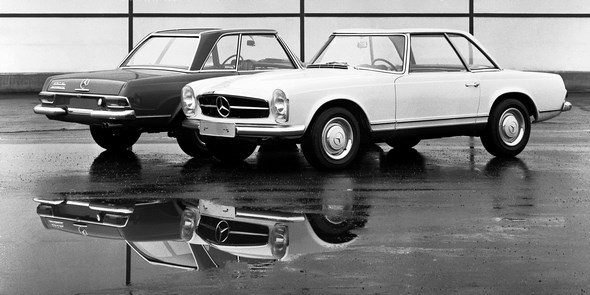 Mercedes-Benz Typ 250 SL, 1966-1968.