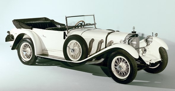 Mercedes-Benz Sportwagen Typ S mit Kompressor aus dem Jahre 1927.