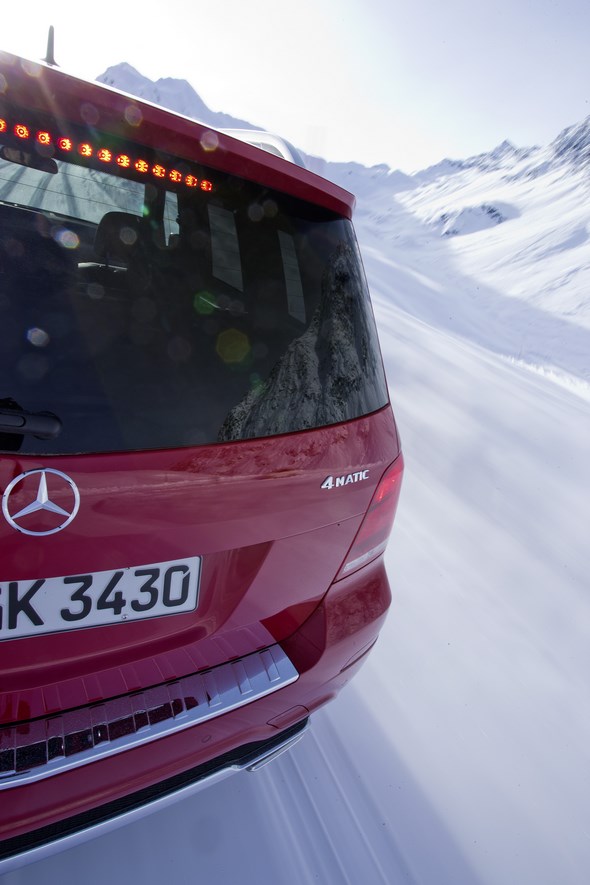 Mercedes Benz, 4-Matic, Fahrveranstaltung Hochgurgl 2012