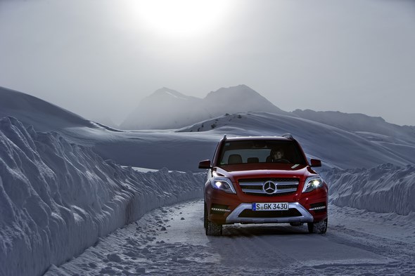 Mercedes Benz, 4-Matic, Fahrveranstaltung Hochgurgl 2012