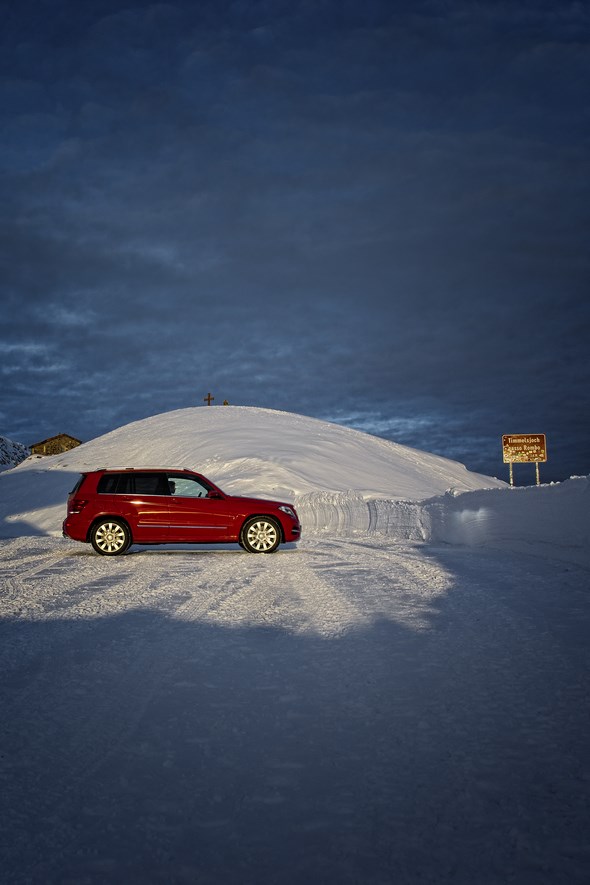 Mercedes Benz, 4-Matic, Fahrveranstaltung Hochgurgl 2012