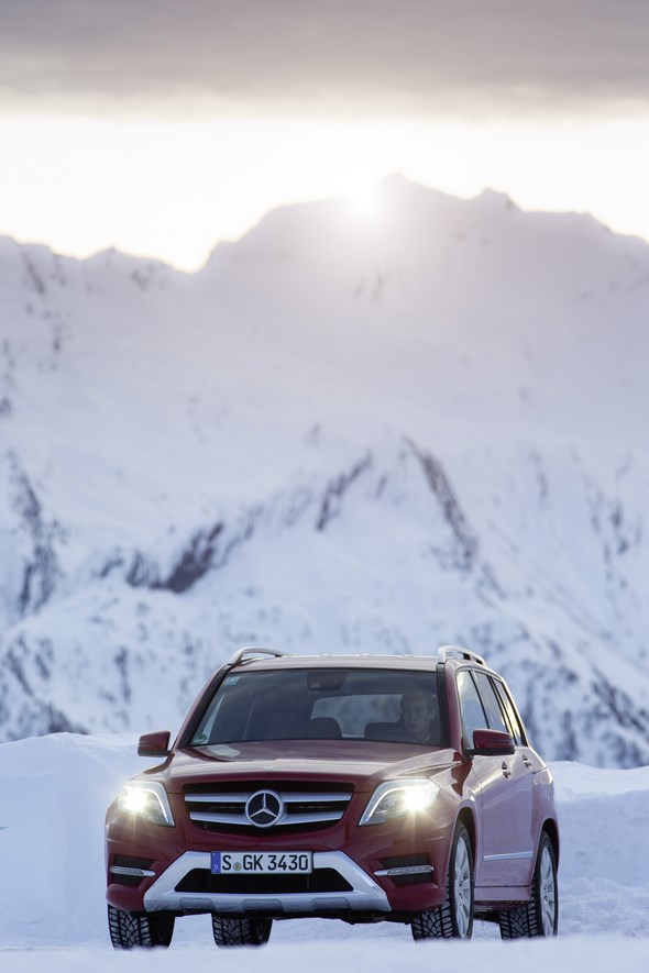 Mercedes Benz, 4-Matic, Fahrveranstaltung Hochgurgl 2012