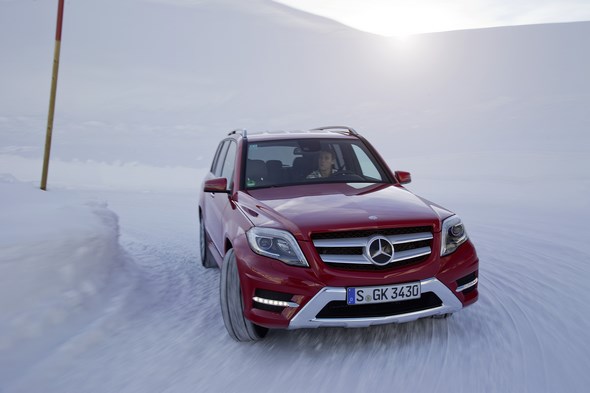 Mercedes Benz, 4-Matic, Fahrveranstaltung Hochgurgl 2012