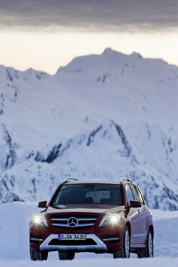 Mercedes Benz, 4-Matic, Fahrveranstaltung Hochgurgl 2012