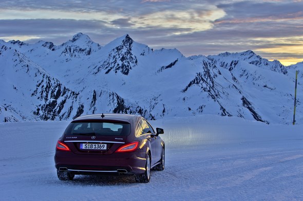 Mercedes Benz, 4-Matic, Fahrveranstaltung Hochgurgl 2012