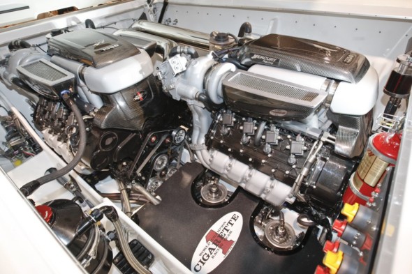 Inspired by AMG Cigarette Racing Boat