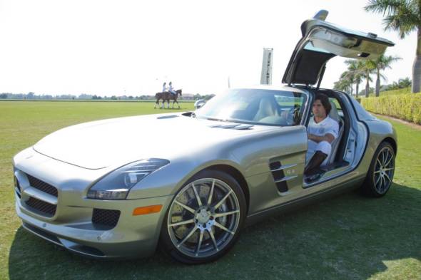 2011 Mercedes-Benz SLS AMG with Nacho Figueras