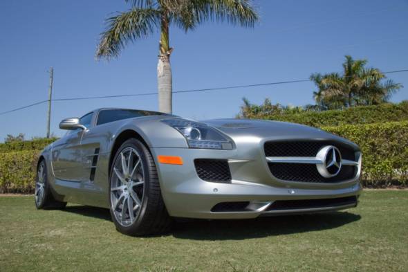 2011 Mercedes-Benz SLS AMG with Nacho Figueras