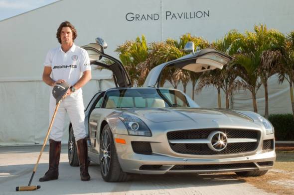 2011 Mercedes-Benz SLS AMG with Nacho Figueras