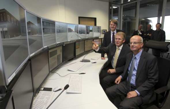 Neuer Fahrsimulator in Sindelfingen eingeweiht New driving simulator taken into operation in Sindelfingen