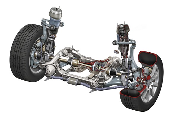 M-Klasse (W 166) 2011 Chassis