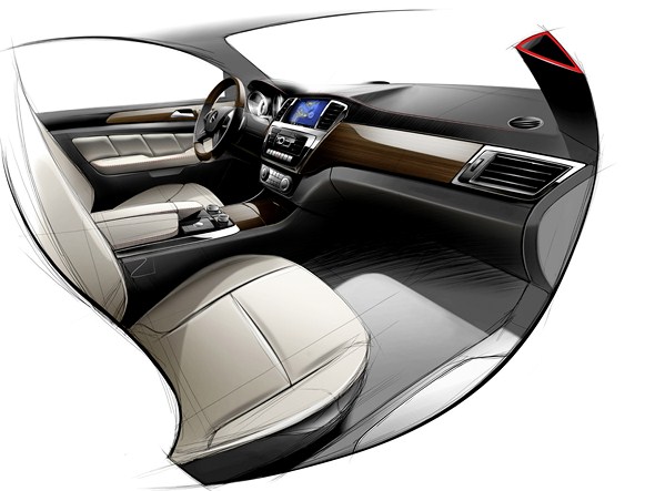 M-Klasse (W 166) 2011 Design
