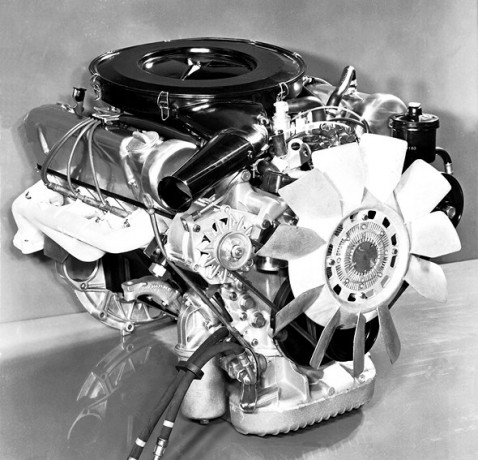 Caption orig.: Mercedes-Benz Motor Typ 450 SE bzw. 450 SEL Limousine, 450 SL-Roadster bzw. 450 SLC- Coupé aus dem Jahre 1972