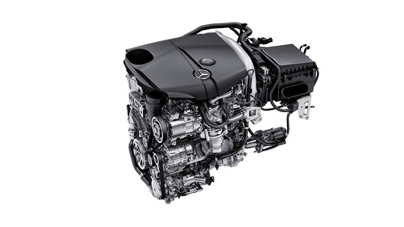A 180 CDI (OM 651) Motor freigestellt