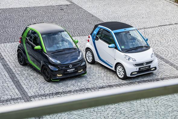 smart electric drive & smart BRABUS electric drive