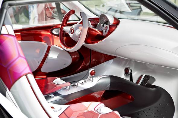 Konzeptfahrzeug smart forstars