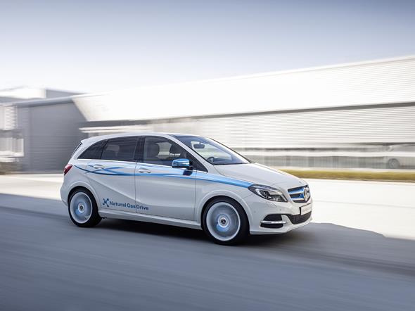 Mercedes Benz B-Klasse, B 200 Natural Gas Drive, (W 242), Paris