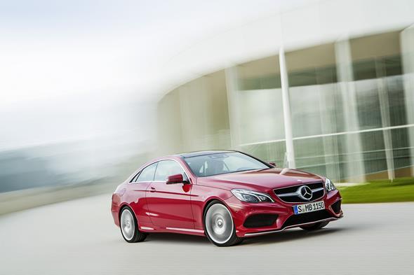 Mercedes-Benz E 500 Coupé mit AMG Sportpaket, (C 207), 2012