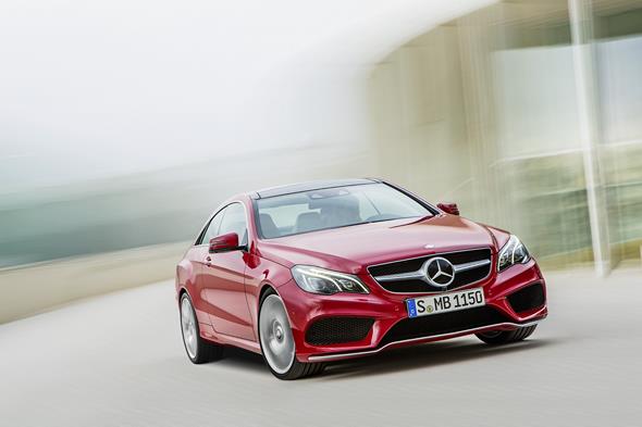 Mercedes-Benz E 500 Coupé mit AMG Sportpaket, (C 207), 2012