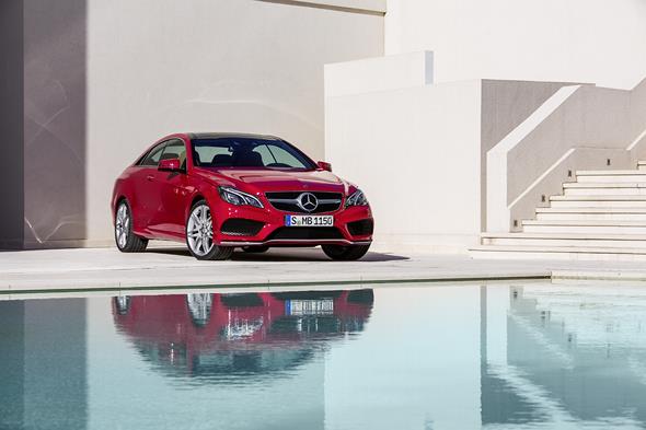 Mercedes-Benz E 500 Coupé mit AMG Sportpaket, (C 207), 2012