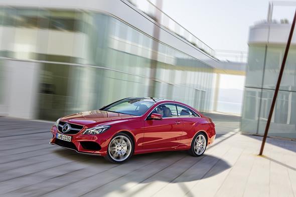 Mercedes-Benz E 500 Coupé mit AMG Sportpaket, (C 207), 2012