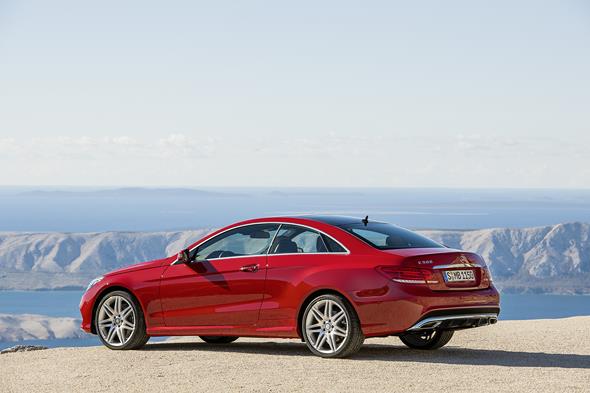 Mercedes-Benz E 500 Coupé mit AMG Sportpaket, (C 207), 2012