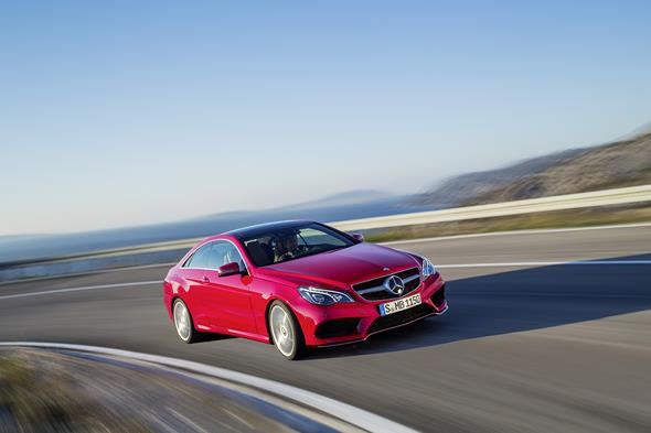 Mercedes-Benz E 500 Coupé mit AMG Sportpaket, (C 207), 2012
