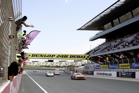 Mercedes-Benz SLS AMG GT3, customer motor sports, Dubai 24hr 201