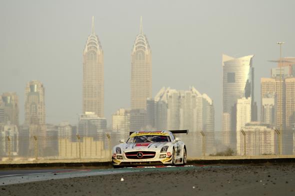 Mercedes-Benz SLS AMG GT3, customer motor sports, Dubai 24hr 201