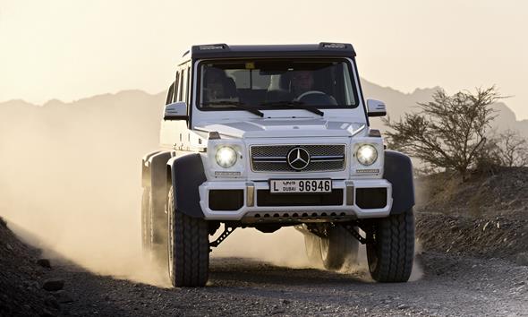 Mercedes-Benz G63 AMG 6x6 Showcar, Dubai 2013