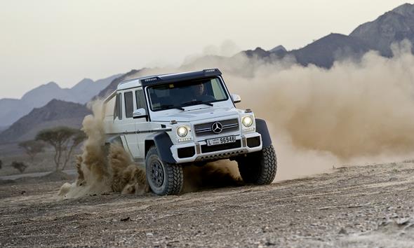 Mercedes-Benz G63 AMG 6x6 Showcar, Dubai 2013