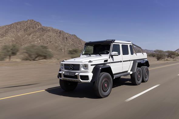 Mercedes-Benz G63 AMG 6x6 Showcar, Dubai 2013