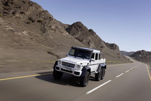 Mercedes-Benz G63 AMG 6x6 Showcar, Dubai 2013