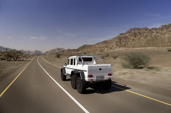 Mercedes-Benz G63 AMG 6x6 Showcar, Dubai 2013