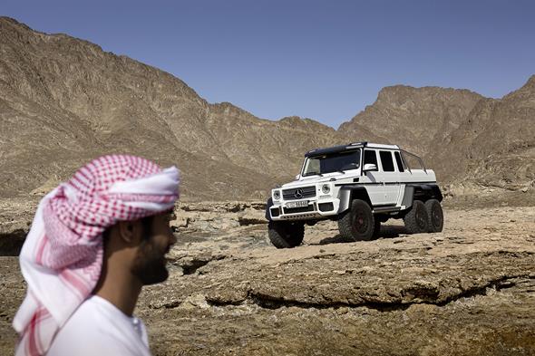Mercedes-Benz G63 AMG 6x6 Showcar, Dubai 2013