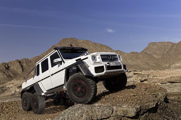 Mercedes-Benz G63 AMG 6x6 Showcar, Dubai 2013