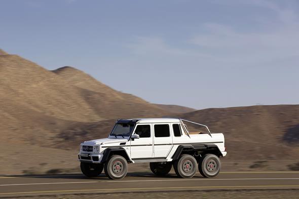 Mercedes-Benz G63 AMG 6x6 Showcar, Dubai 2013