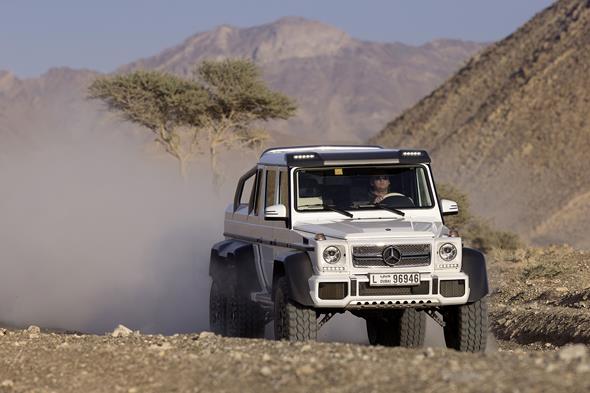 Mercedes-Benz G63 AMG 6x6 Showcar, Dubai 2013